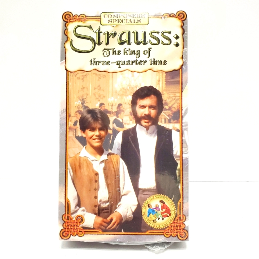 Strauss: King of Three Quarter Time VHS Cassette NEW and Unopened 1995